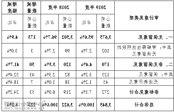 2019年度证券审计市场分析报告